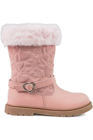 Toezone Lumi Faux Fur Zip Caur Buckle Bottes