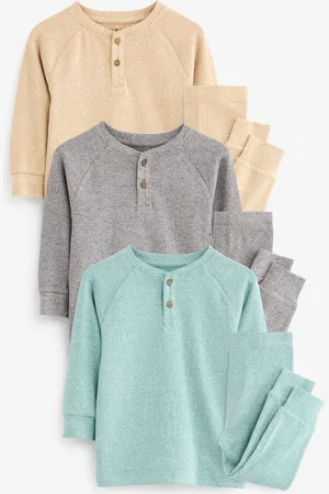 Next 3 Lot Pyjamas Relaxed Fit (9mths-8yrs)3 - 4 ans (98 - 104cm)