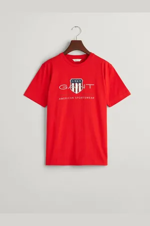 GANT Shield Crew Neck 100% Cotton T-ShirtMois 24 (92cm)