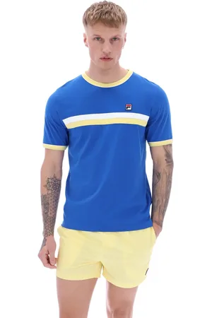 Fila T-shirt Razee Laid on Rayure 100% cotonTrès grand