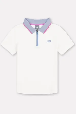 New Balance Kids Tennis 100% Cotton Polo Shirt166168cm