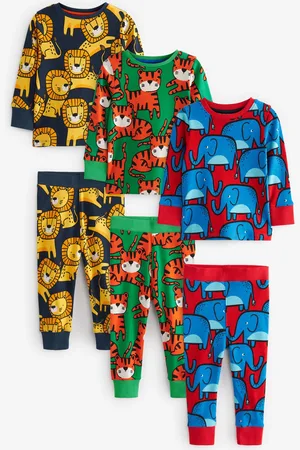 Next Se blottir 100% Cotton Pyjamas 3 Lot (9mths-8yrs)5 - 6 ans (110 - 116cm)
