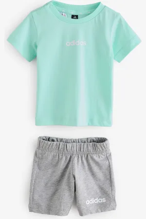 adidas Essentials 100% Cotton Shorts T-Shirt Set9 - Mois 12 (74 - 80cm)