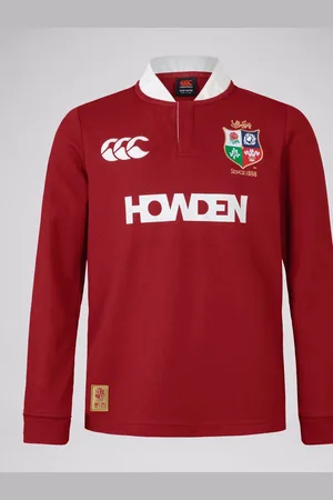 Canterbury British & Irish Lions Rugby Classic Manches longues Jersey14 ans (164cm)