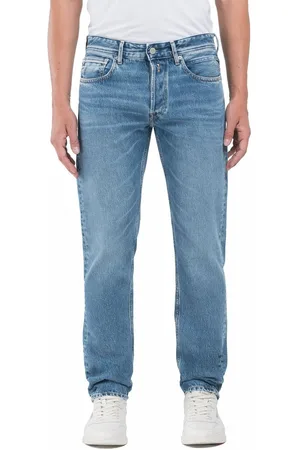 Replay Straight Fit Grover with 100% Cotton Stretch JeansW34 L32