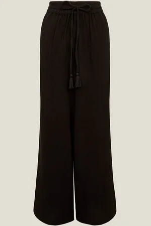 Accessorize Effet froissé Beach 100% Cotton PantalonsXXL