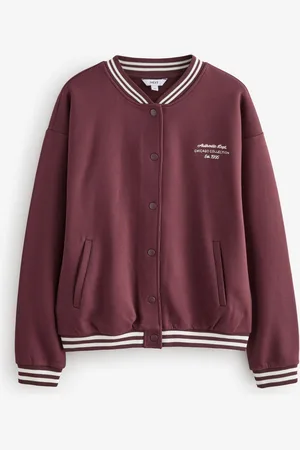 Next Chicago Slogan Back Graphic Baseball Letterman Varsity VesteL