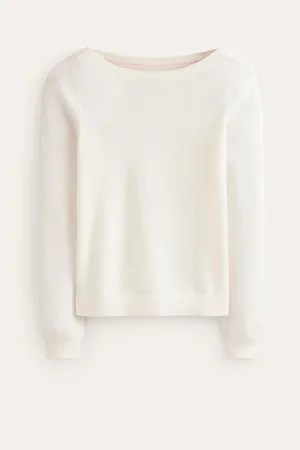 Boden Eva - Pull col bateau en cachemireXS