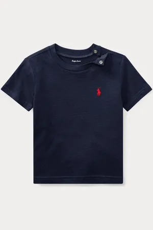 Ralph Lauren T-shirt à logo en jersey de coton pour bébé 100%Cotton9298cm