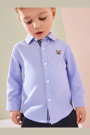 Next Chemise Oxford à manches longues (3mths-7yrs)9 - Mois 12 (74 - 80cm)