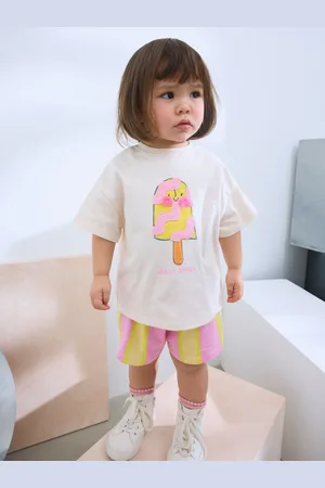 Next Ensemble T-shirt et short Manches courtes (3mths-7yrs)110116cm