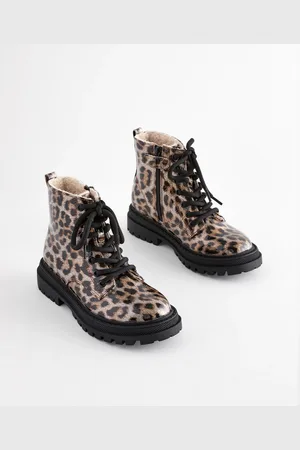 Next Warm Lined À lacets Ankle Bottes