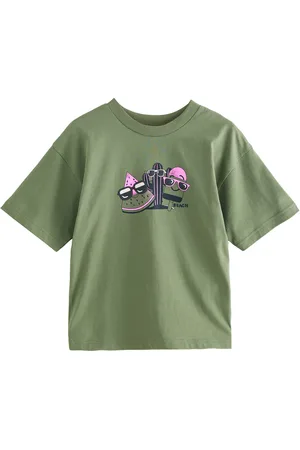 Next Relaxed Fit Short Sleeve Graphic Print T-Shirt (3-16yrs)158164cm