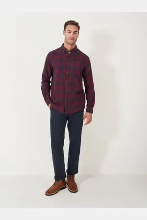 J.Crew Chemises de nuit Cross Carreaux en flanelle de coton 100% cotonXXL