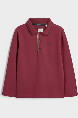Paul Smith Garçons Manches longues Signature 100% Coton Polos10 - 11 ans (140 - 146cm)