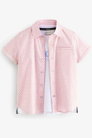 Ted Baker Purple Shirt And T-Shirt Set122128cm