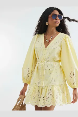 River Island Robe chemise 100% coton popeline44