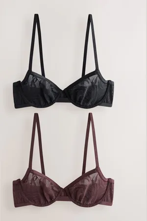 Next Soutiens-gorge Ultimate Comfort en dentelle brossée douce 2 Lot AE