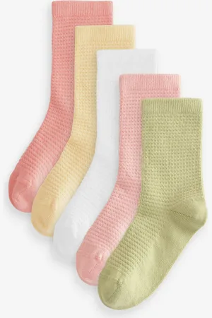 Next Coton Rich Gaufré Texture Cheville Chaussettes 5 LotUK 6 - 8.5