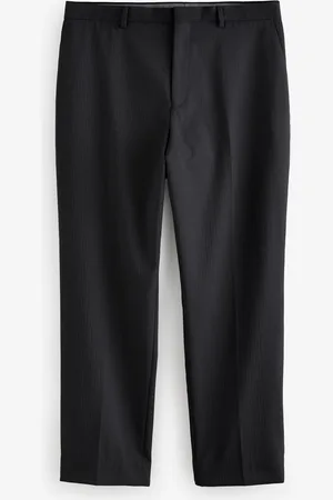 Next Straight Fit Wool Blend Rayure Pantalon de costume30W x 33L (UK 30 L)