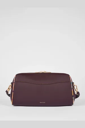 Paul Smith Burgundy Red Leather Shoulder Bagun