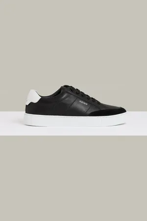 Reiss Ashton Suede Toe Cap Leather Trainersr. u.7eu41