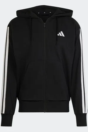 adidas Essentials 3-Stripes French Terry Full-Zip Hoodie2XL Reg