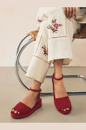 Next Forever Comfort Open Toe Low Wedge Espadrilleseu355