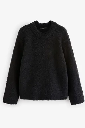Next Pull col rond en maille boucléeL Reg