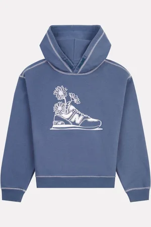 New Balance Kids Floral Sneaker Graphic FT 100% Cotton Hoodie152158cm
