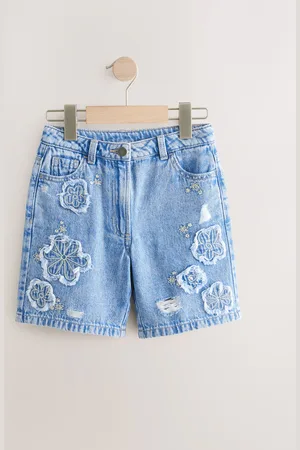 Next 100% Cotton Crochet Flower Shorts (3-16yrs)5 ans (110cm)