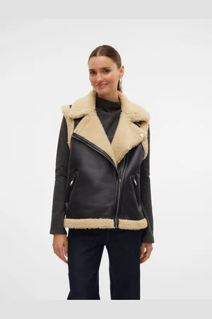VERO MODA Gilet Teddy Sans manchesXS 6