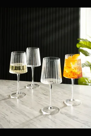 Next Jeu de 4 verres à vin CollinsUn an
