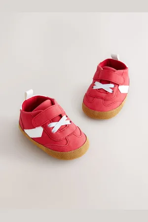 Next Bébé Fermeture par contact Elastic Lace Chevron Trainers (0-24mths)12 - Mois 18 (80 - 86cm)