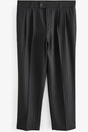 Next EDIT Wide Pinstripe Pantalons élégants40W x 31L (UK 40 R)