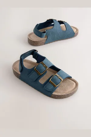 Next Sandales à fermeture tactile avec assise en lièger. u.11eu29