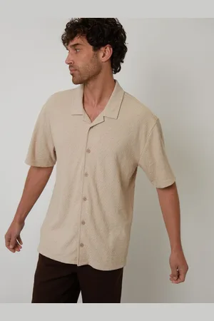 Threadbare Chemise texturée décontractée à col révéréxlarge