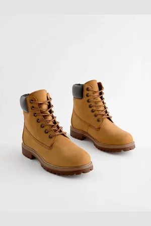 Next Bottes à lacets en cuir
