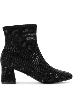 Kurt Geiger Storm Gem Black Boots