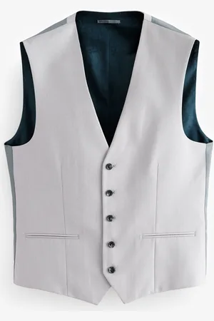 Next Gilet de costume texturé58 Régulier (UK 48 R)