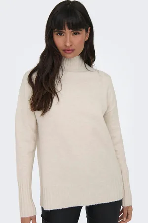 ONLY Pull en tricot à col haut et douillet Pull40-42