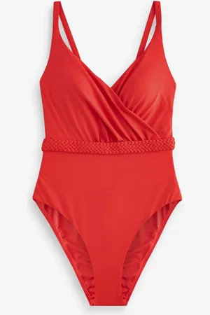 Next Maillot de bain enveloppant avec contrôle du ventre Ceintures tressées38