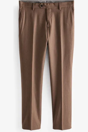 Next Pantalon de costume en flanelle Signature Zignone30W x 33L (UK 30 L)