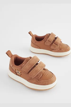 Next Baby Fermeture par contact Leather First Walker Shoes