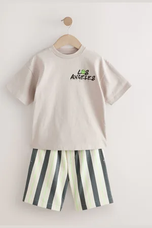 Next Ensemble décontracté T-shirt et short Manches courtes (3-16ans)158164cm