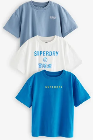 Superdry T-shirt à logo imprimé 3 Lot7 ans (122cm)