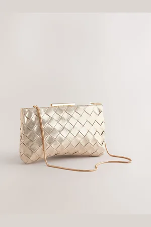 Next Weave Clasp Clutch BagUn an