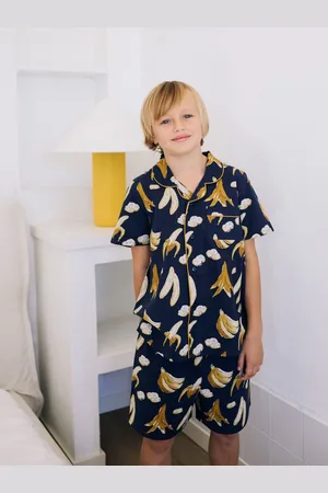 Their Nibs Bananas Kids Cotton Short Pyjama Set8692cm