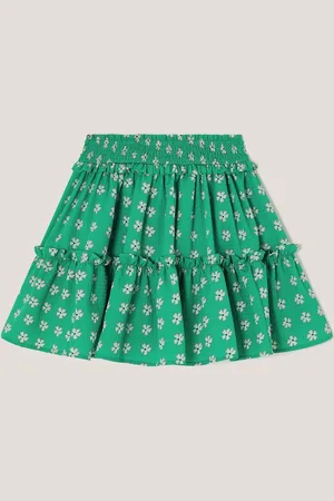Monsoon Floral Print Frill Skirt98104cm