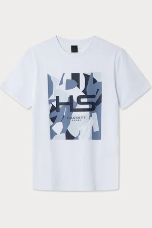 Hackett Sport Coral Print T-ShirtGrand